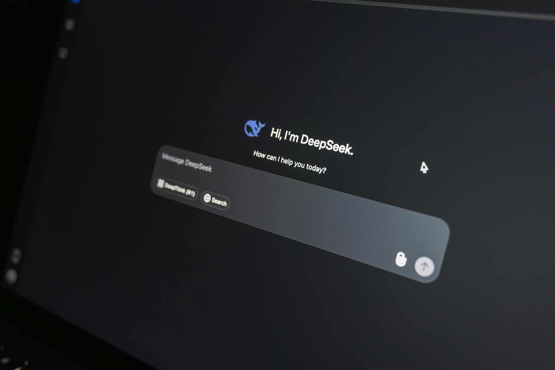 Dark app login screen with a centered sign-in box and profile icon on a black background