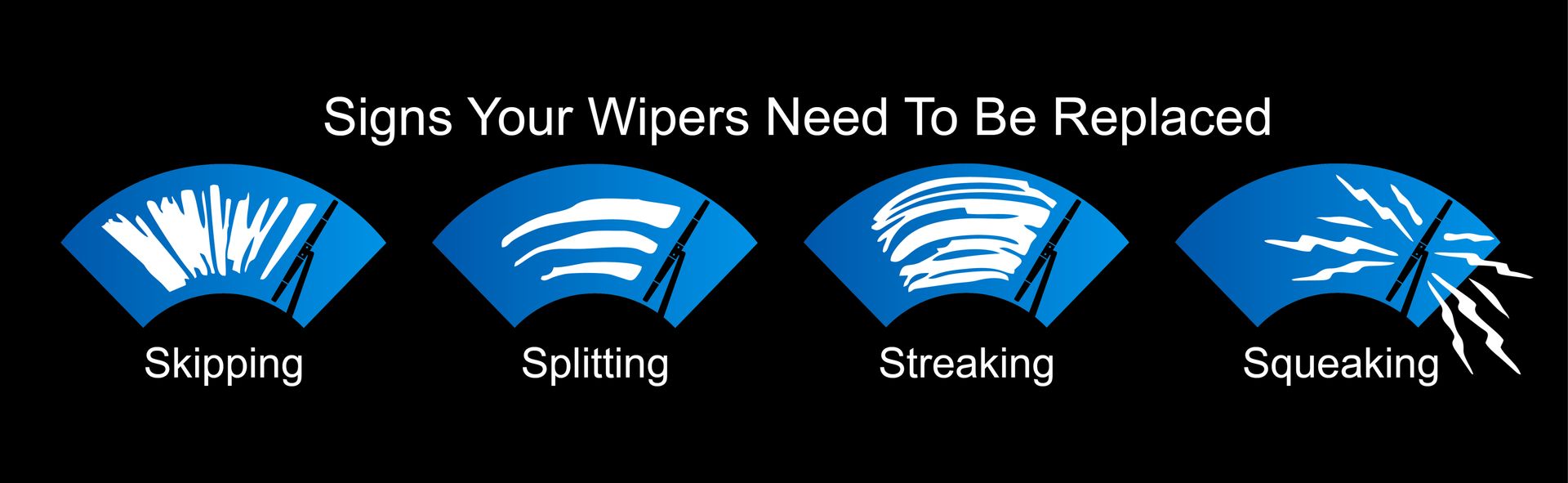 Why Are My Wiper Blades Smearing Water? | Yuma Auto Glass & Window Tint