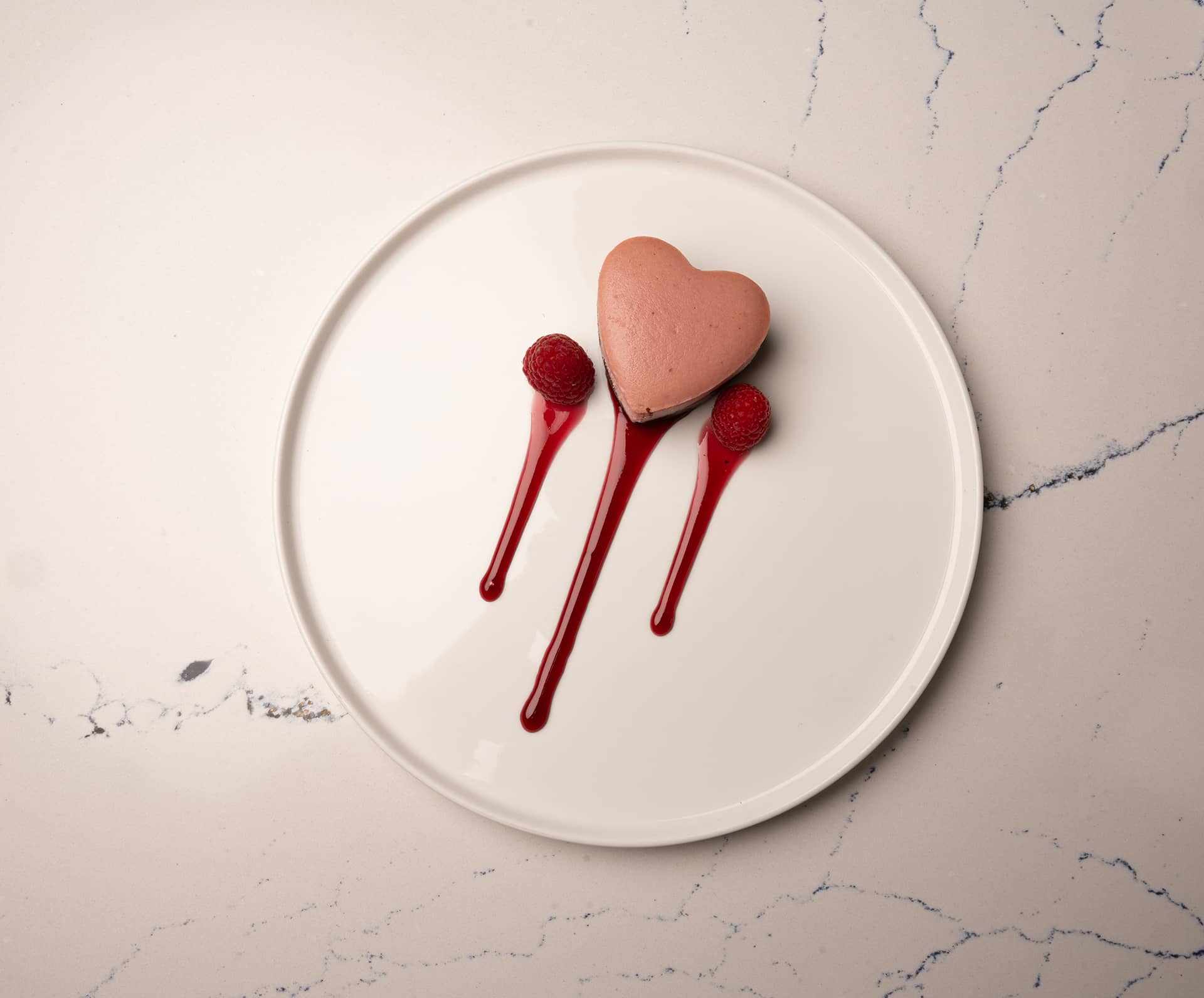 Handcrafted dish beautifully presented on a plate