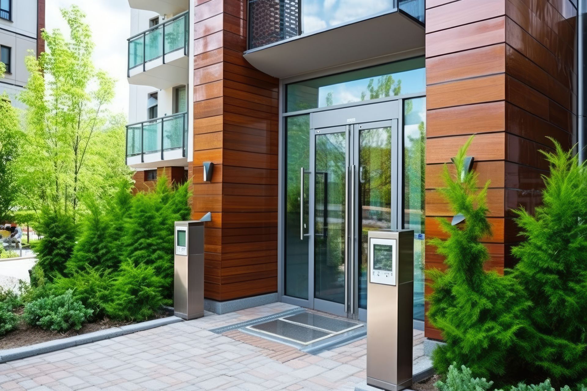 Aluminum entry design paired with gutters Ocala FL for durability