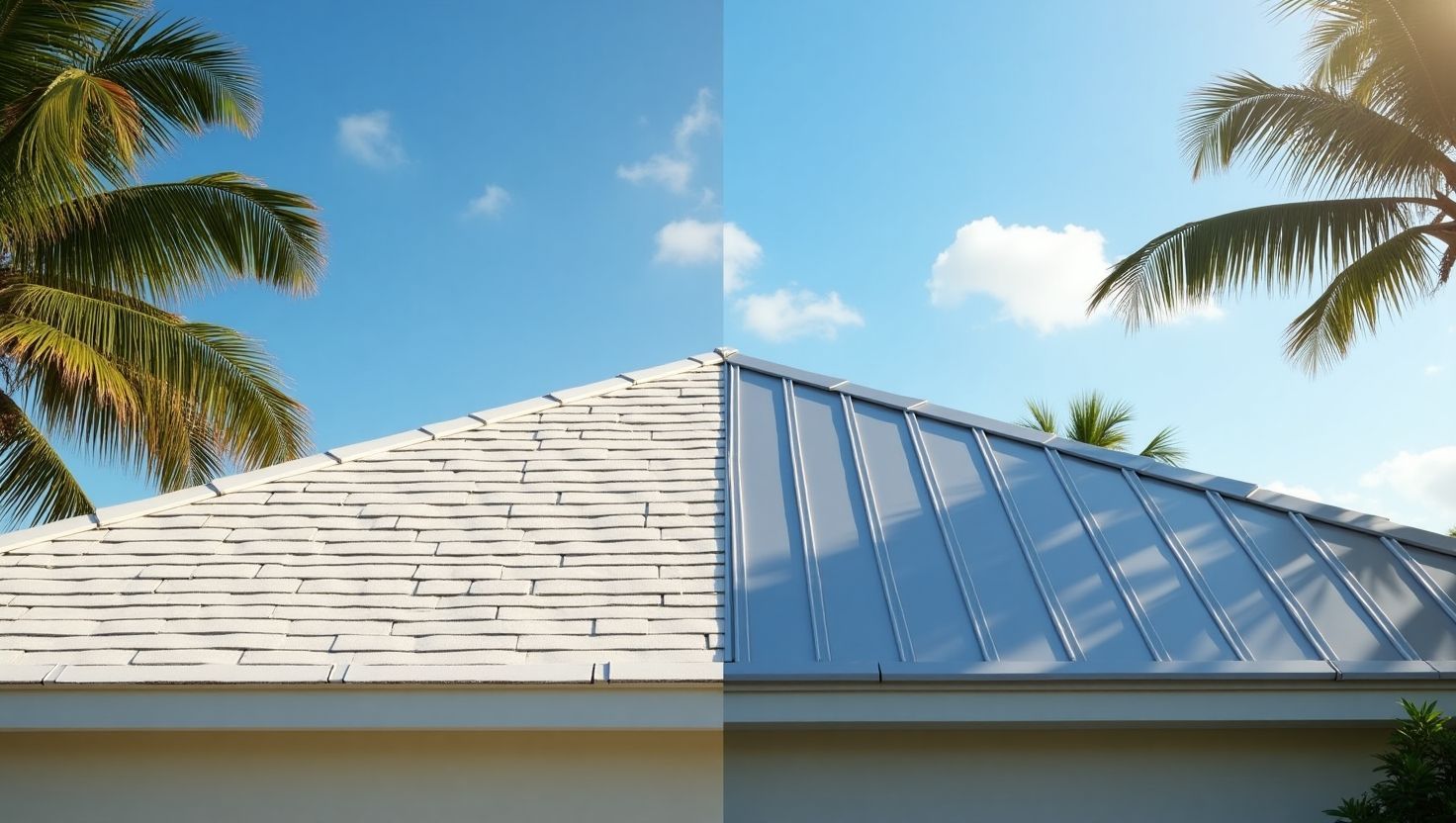 Seamless gutters Florida with wood and aluminum fascia options for homeowners
