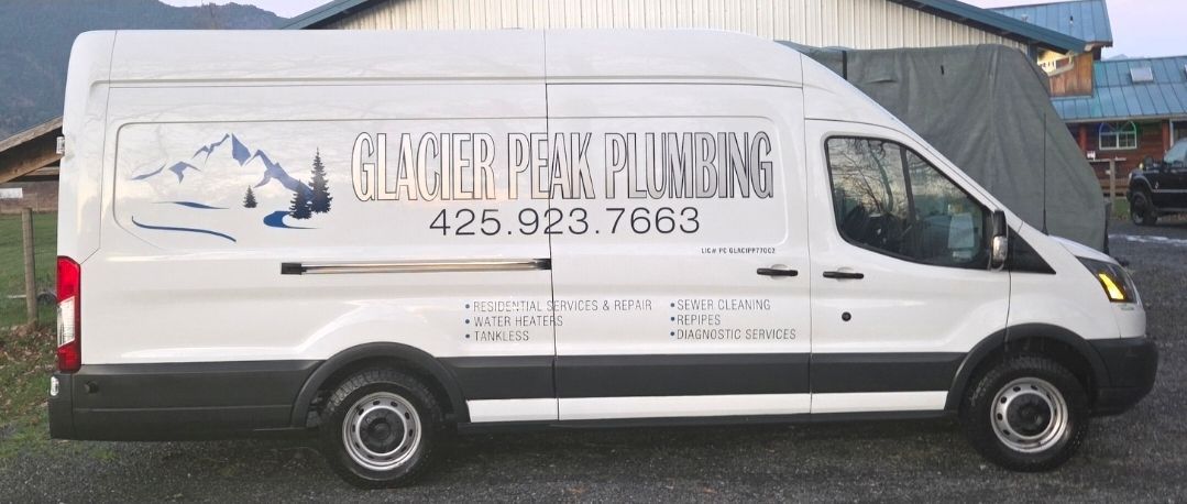 White work van with 