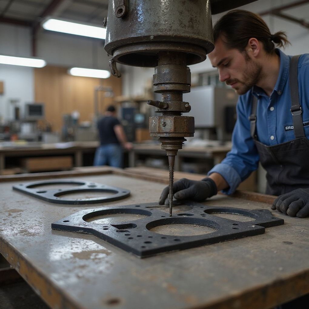 Industrial rubber sheet fabrication and cutting services in San Bernardino