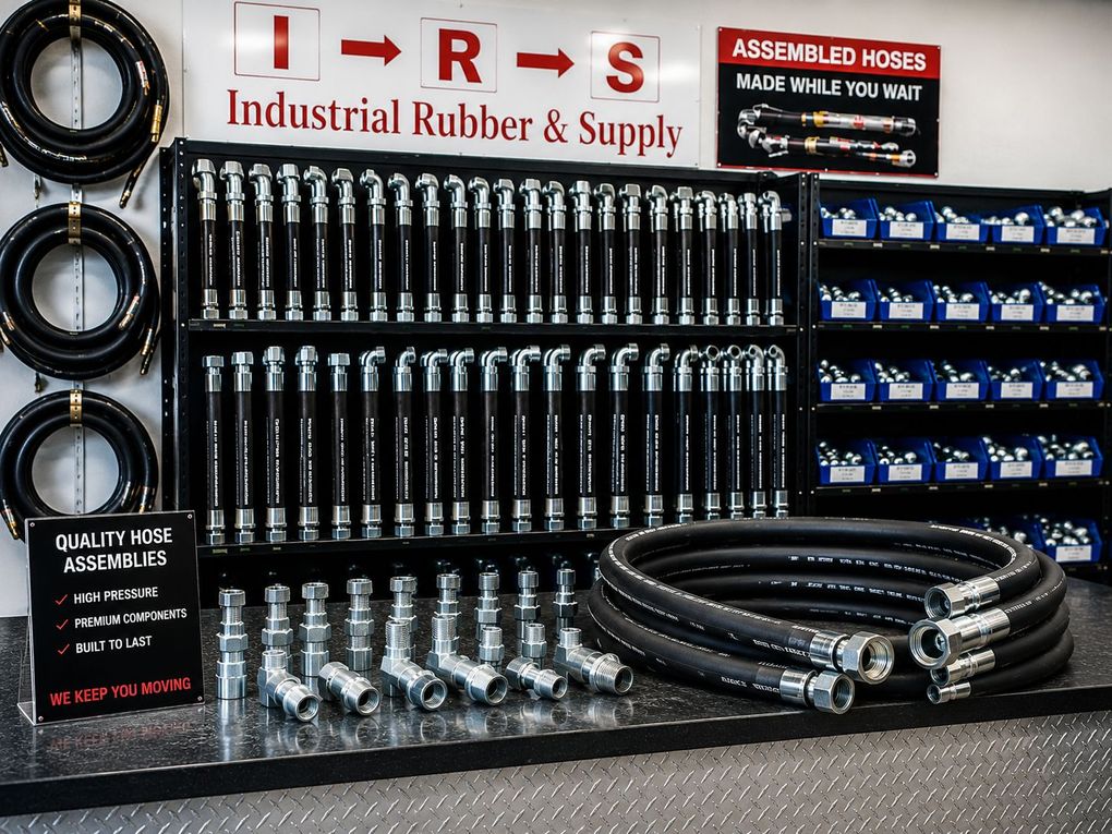 Hydraulic hose assembly and repair service in San Bernardino CA