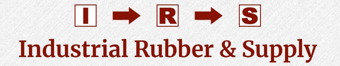 Industrial Rubber & Supply logo with I, R, S in red boxes and arrows between letters