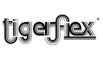 TigerFlex logo in black stylized lettering on a white background