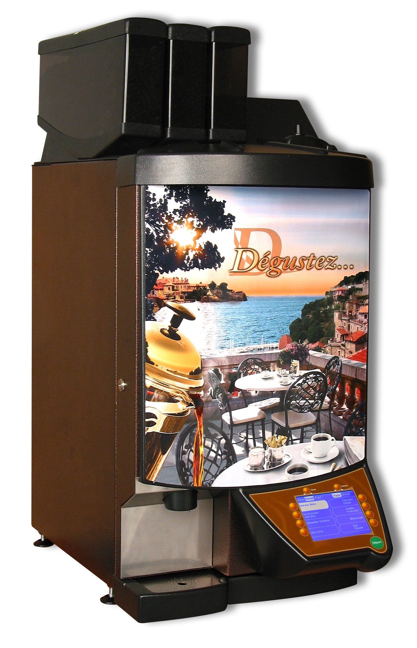 Mirador Bean to cup machine
