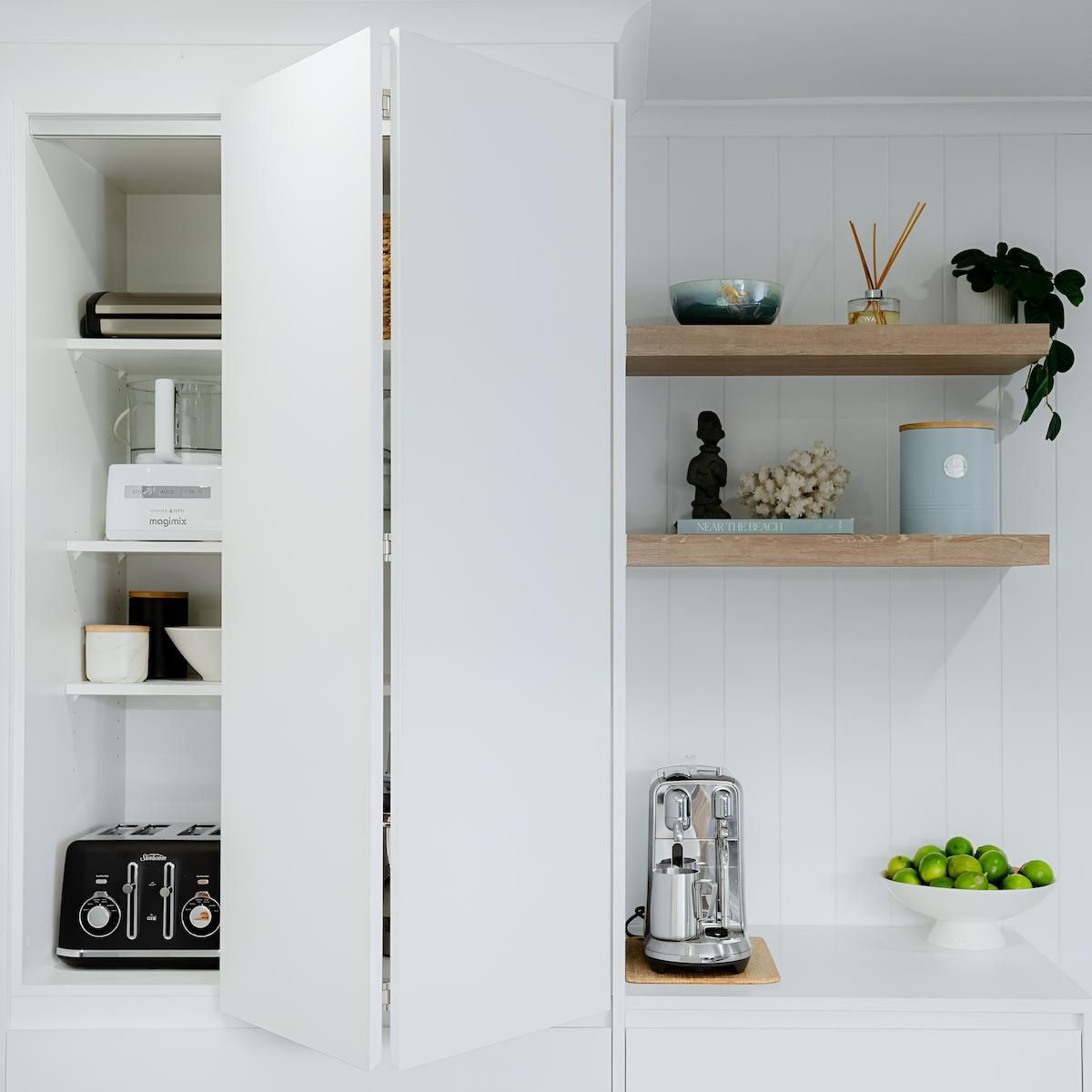 A Kitchen With a Toaster and a Coffee Maker — CK Cabinetry in Noosa, QLD