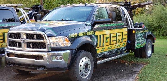 Tow Pickup Car — Battle Creek, MI — Tiger’s Towing Tow Pickup Car — Battle Creek, MI — Tiger’s Towing