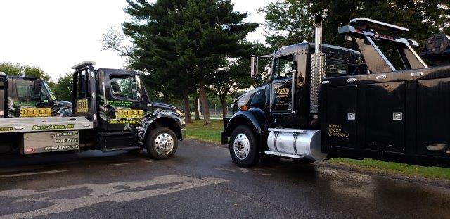 Two Large Trucks — Battle Creek, MI — Tiger’s Towing