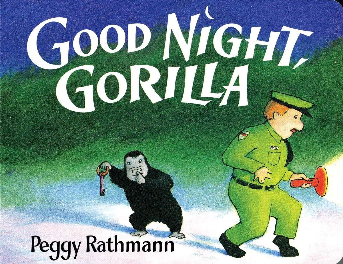A book called good night gorilla by peggy rathmann