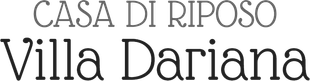 Logo reading “Casa di Riposo Villa Dariana” in gray and black text