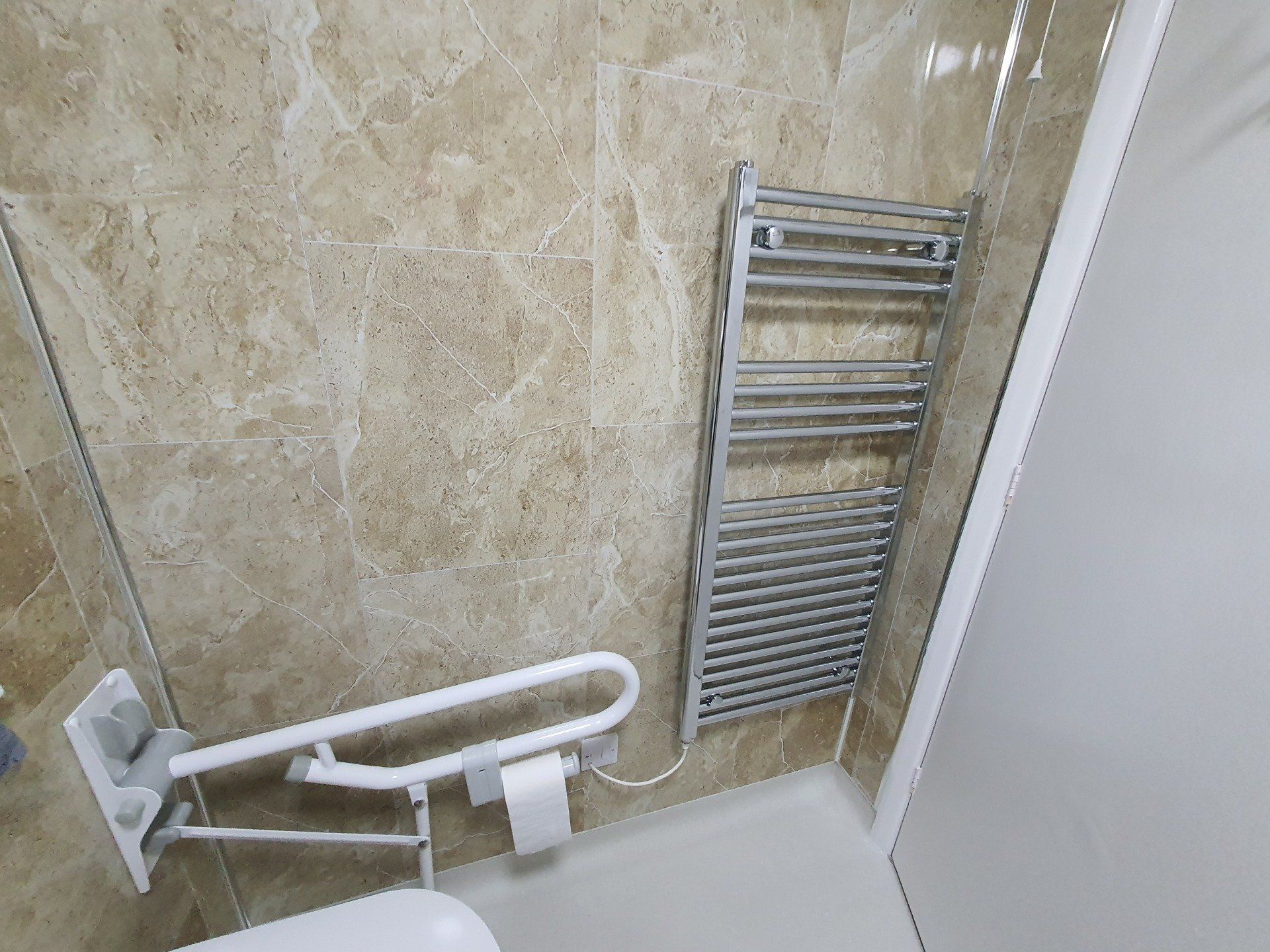 after accessible bathroom installation in Southampton