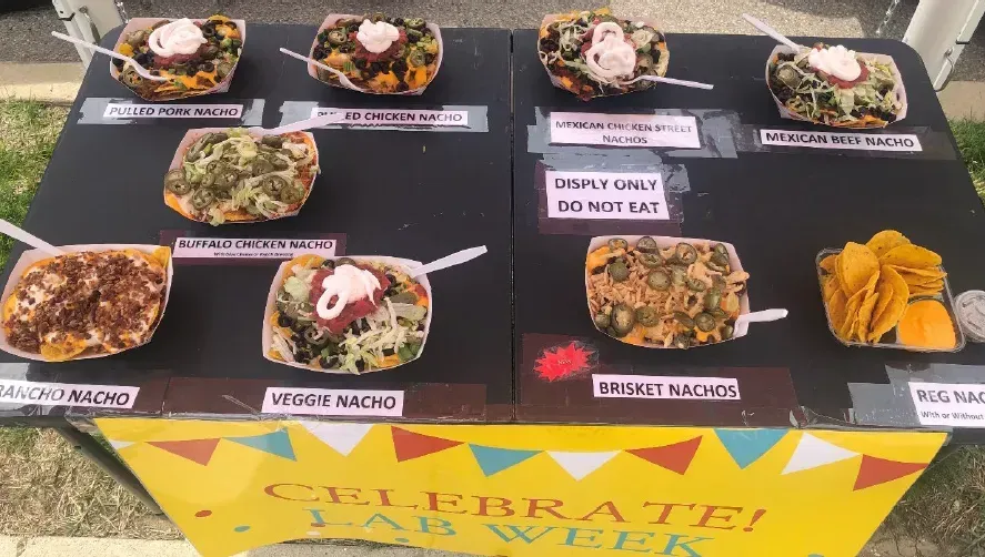 Freda's food truck trailer nachos