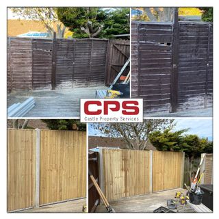 fence before and after