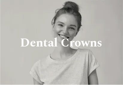 Smiling person with a bun; text overlays 