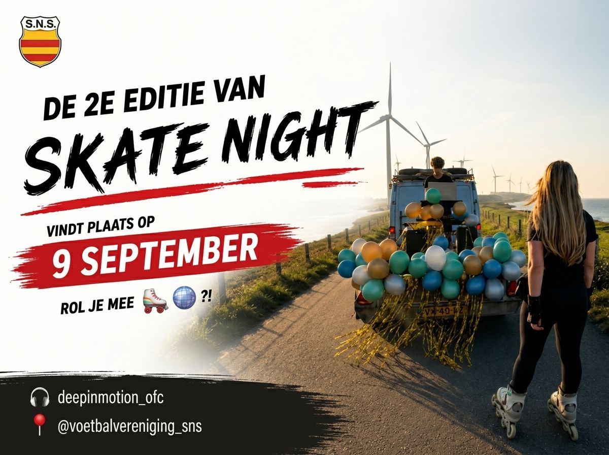 Haal die skeelers uit de kast: Skate Night #2 komt eraan