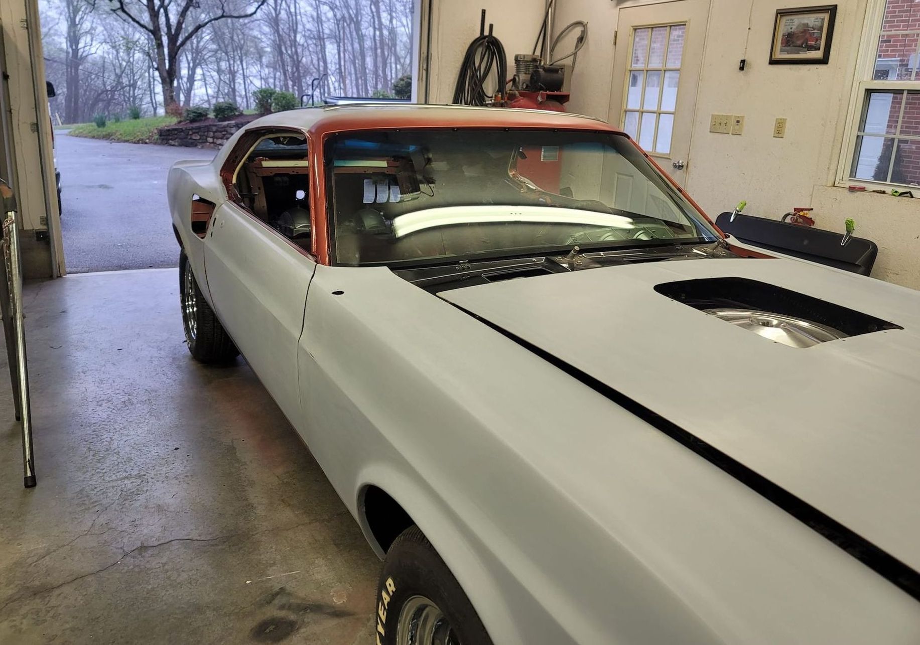 After custom cut windshield for classic car in Roanoke, VA