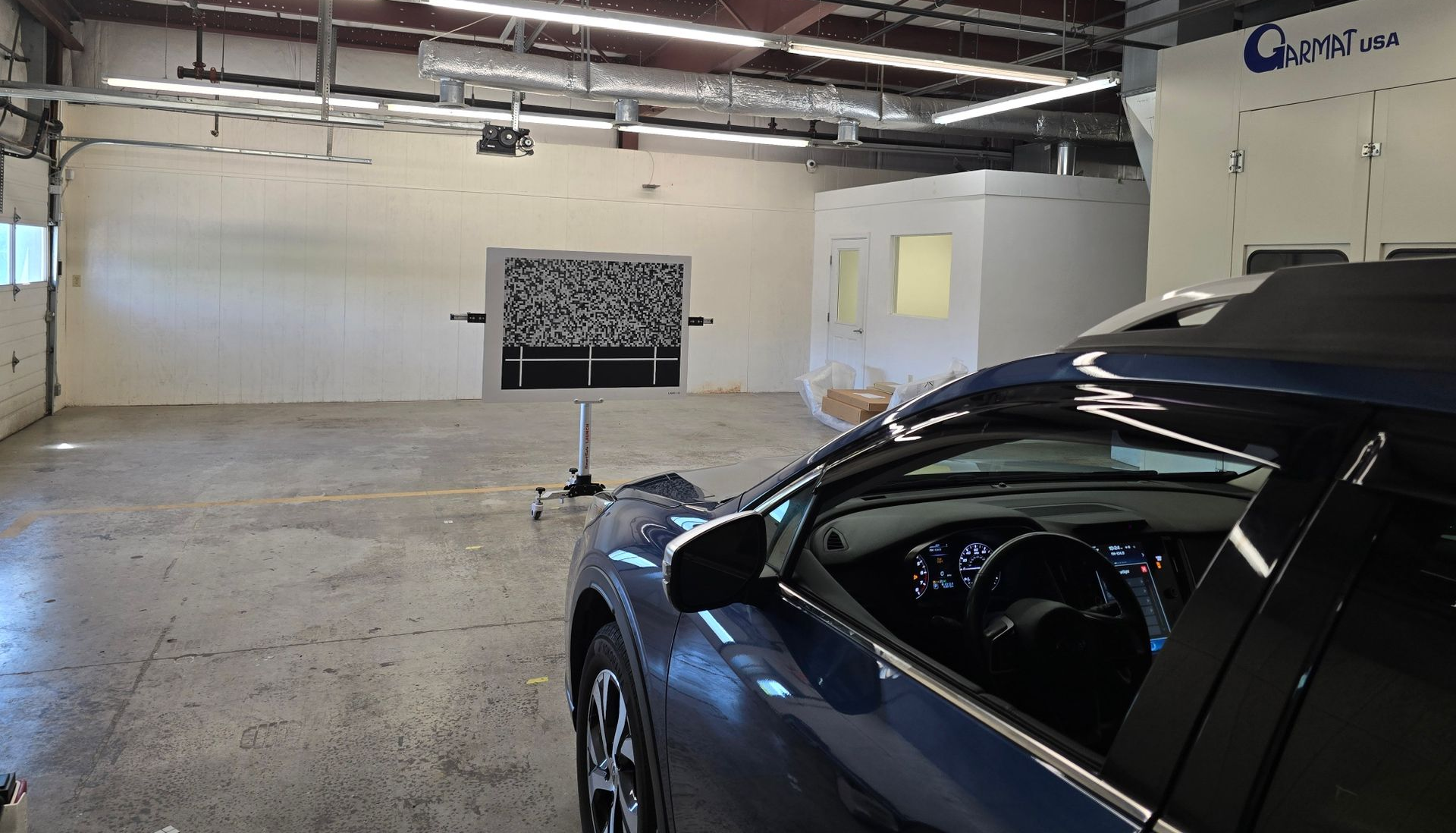 Windshield calibration near Salem, VA