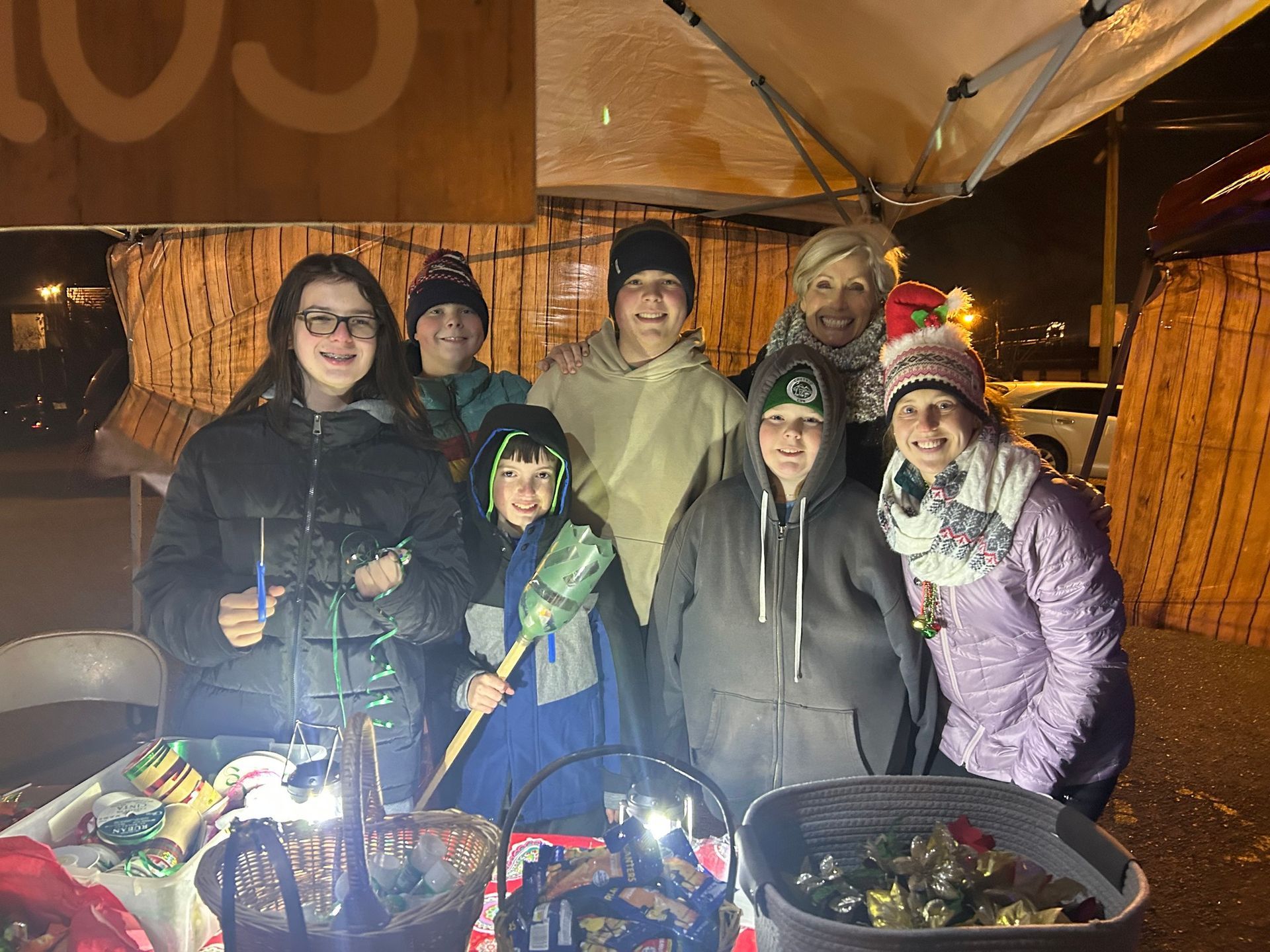 Youth at Los Posadas.