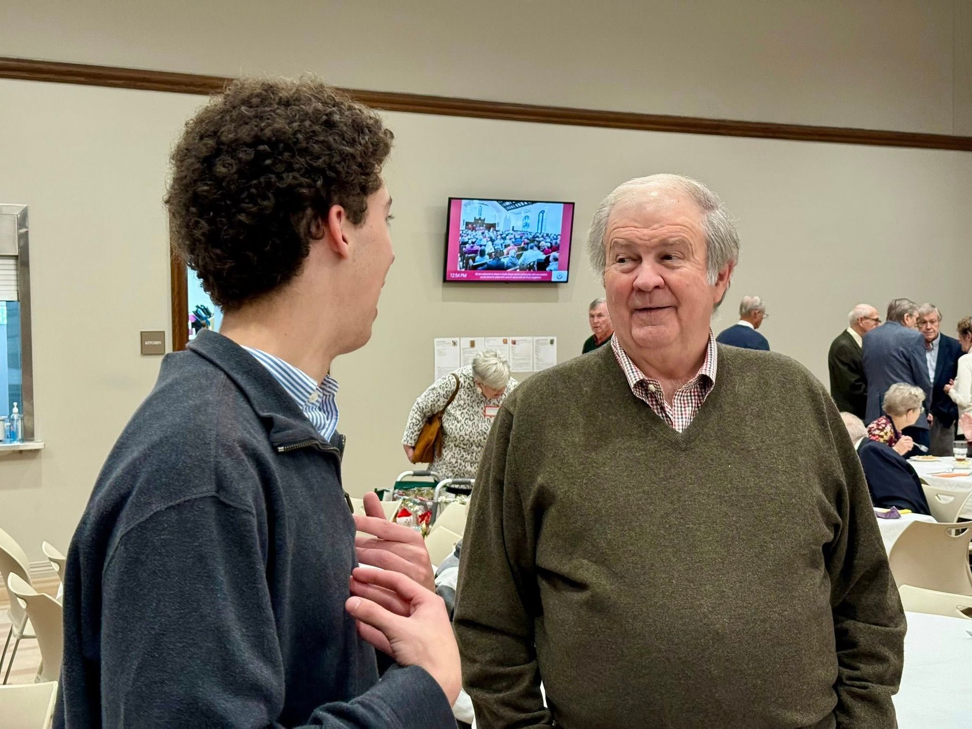 Intergenerational conversations.