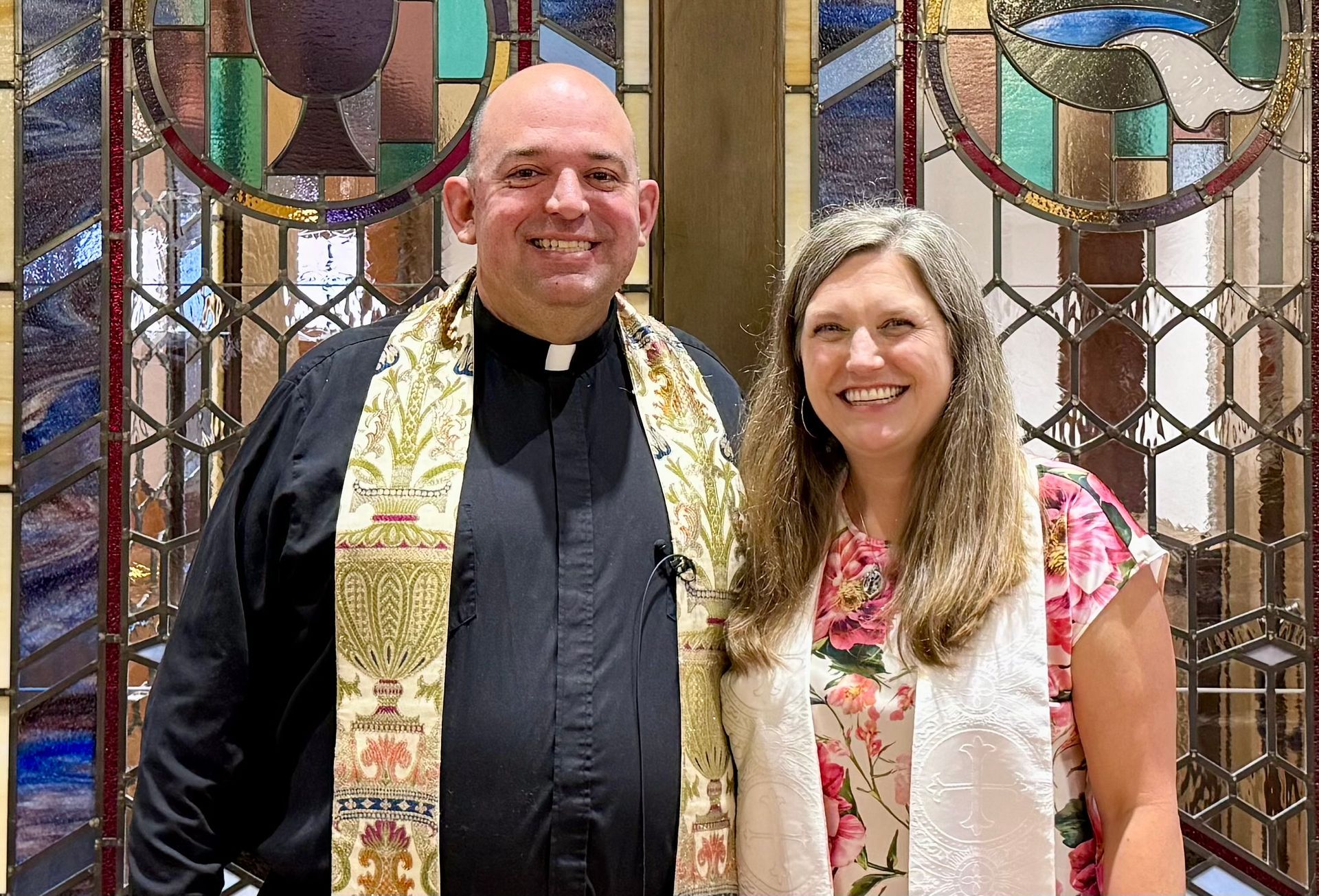 Pastors Katie Bryant, Paul Wollner, and Katherine Shaner.