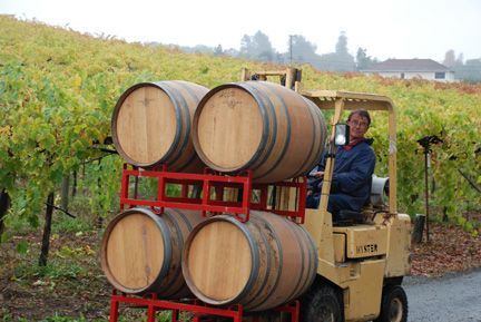 Bill moving barrels