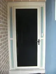 A Black Screen Door — Big Tom's Security Screens in Farleigh, QLD