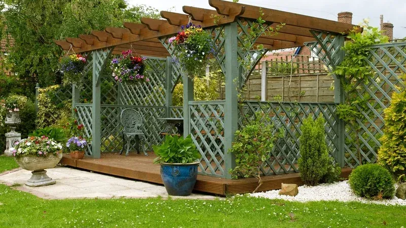 pergola in legno