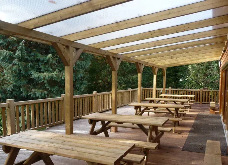 tettoie legno terrazzi e balconi