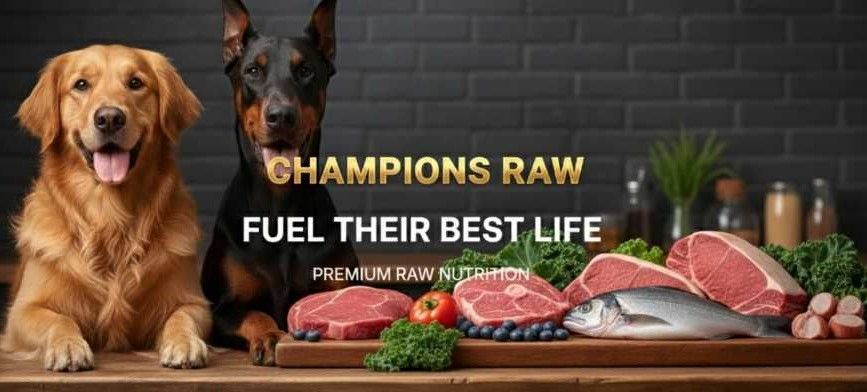 Champions Raw Fuel Their Best Life - Premium Raw Nutrition Champions Raw Fuel Their Best Life - Premium Raw Nutrition