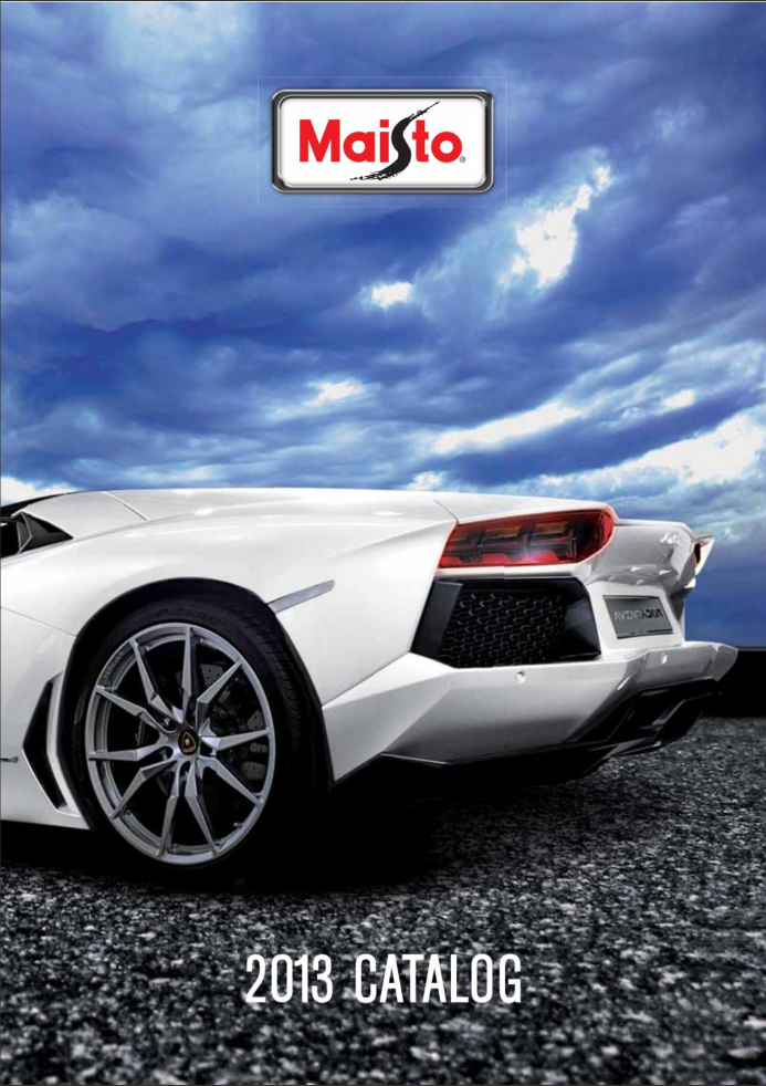 Maisto Catalogue for download 1994 2025