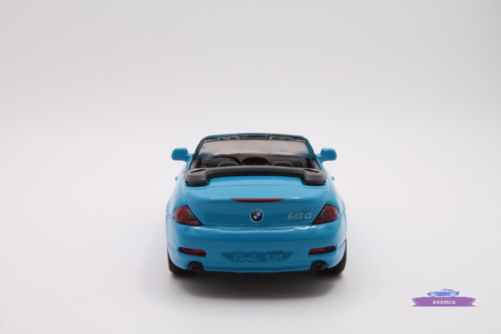 Modellino Siku 1007 BMW 645i Cabriolet &ndash; Scala 1/87 Blu Diecast