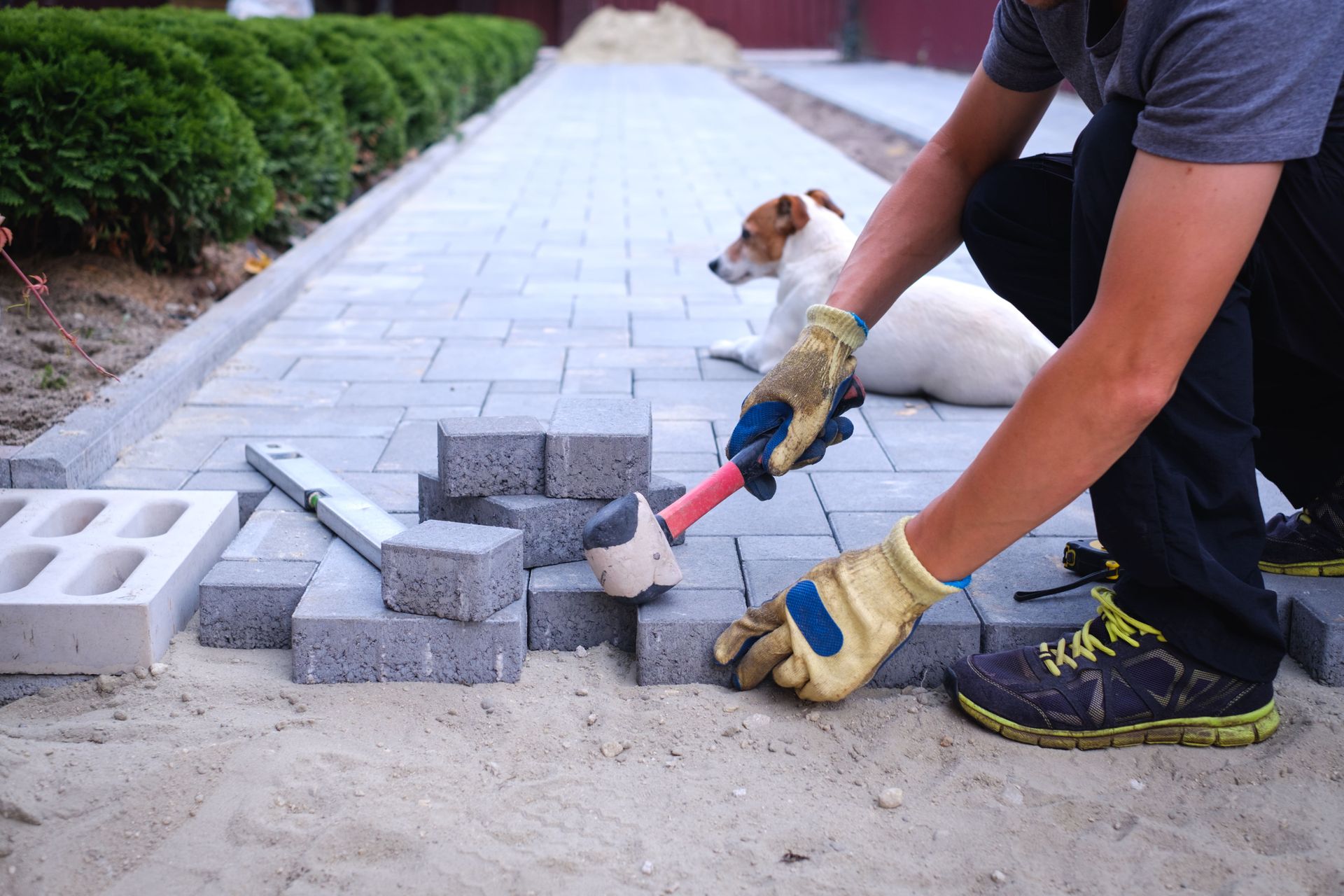 Masonry and Paving Project