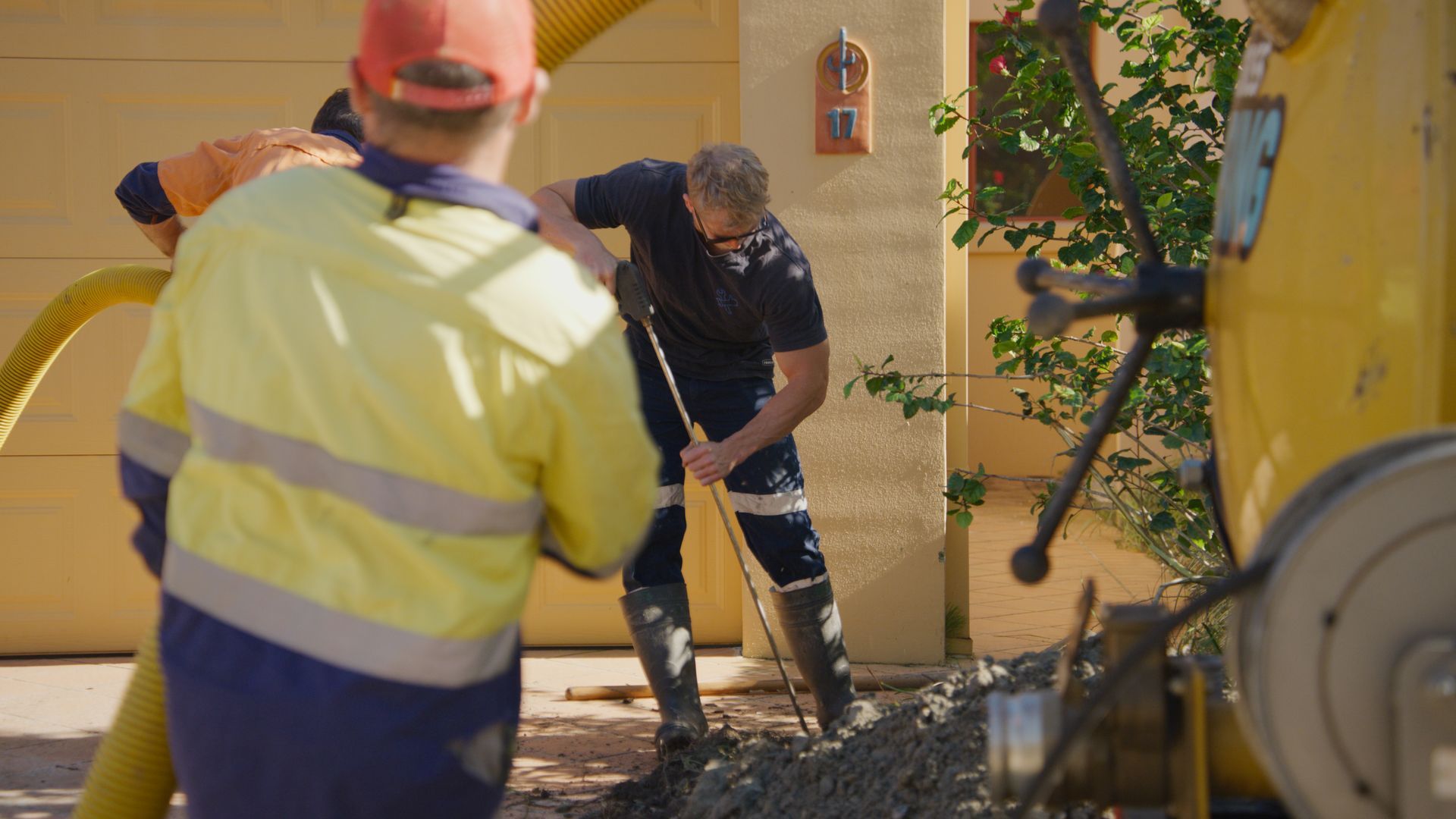 A Person Is Using A Camera To Look At A Pipe — Tweed Heads Leak Detection in Northern Rivers, NSW