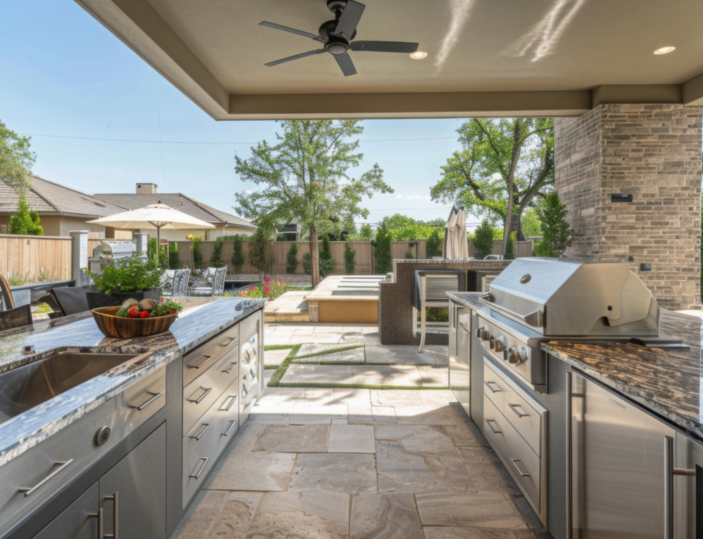 Schererville indiana 46375 outdoor kitchen