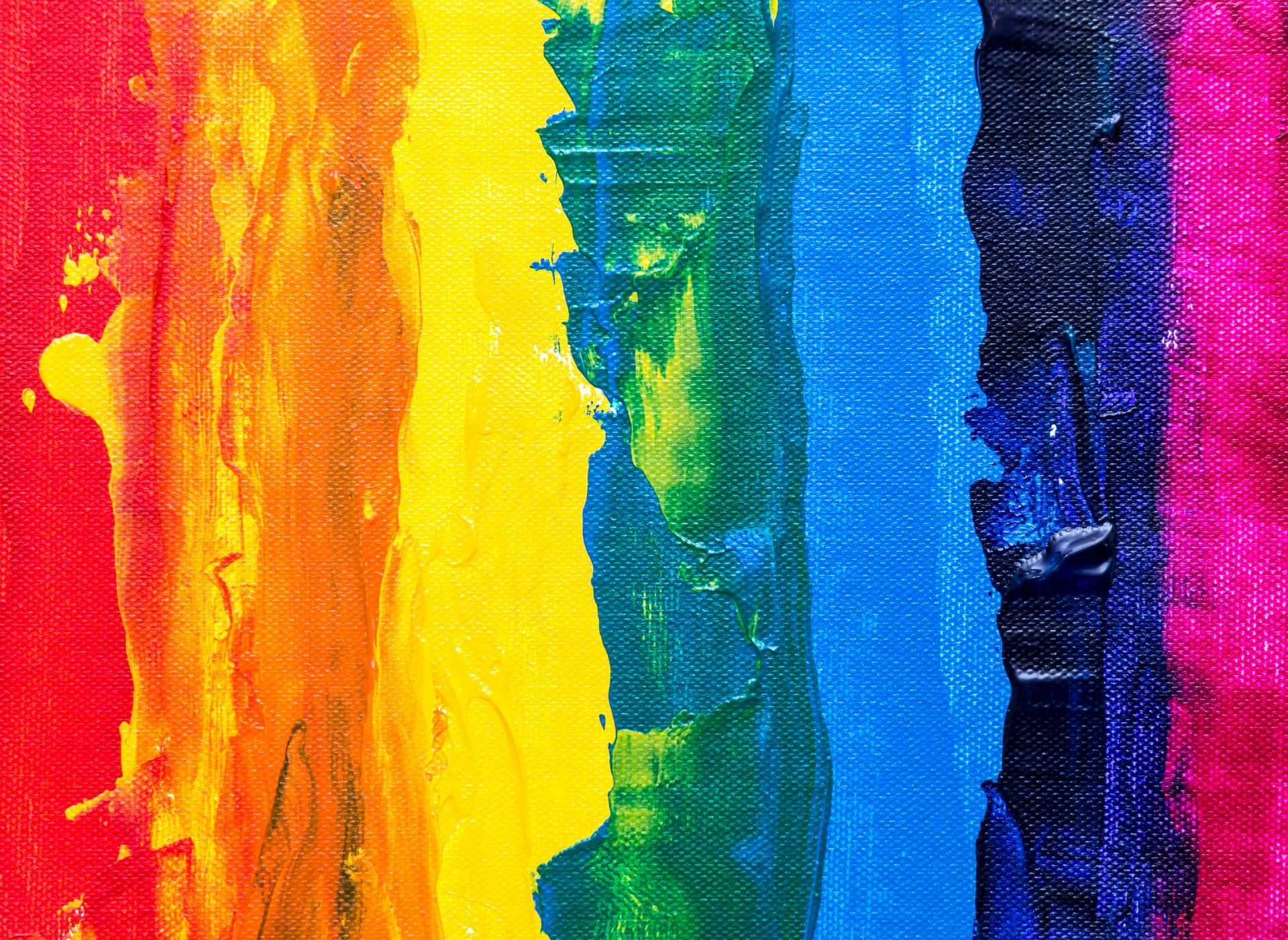 Rainbow paintng