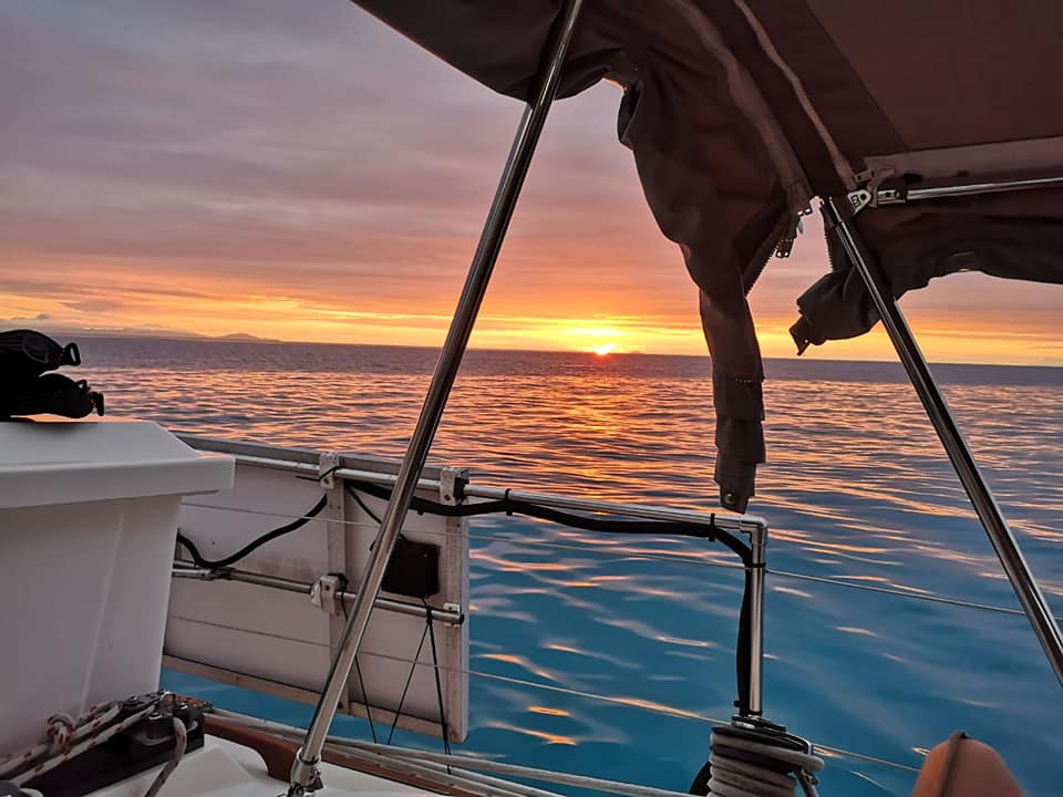 Catalina Morgan 41 OI Classic solar panel