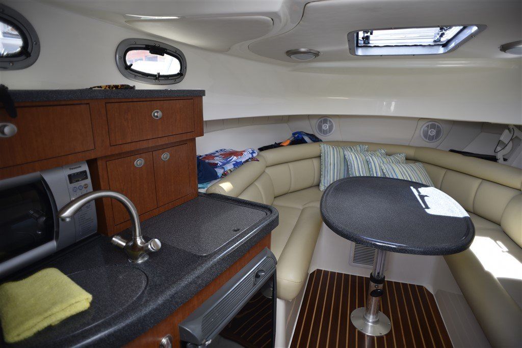 Boston Whaler interior
