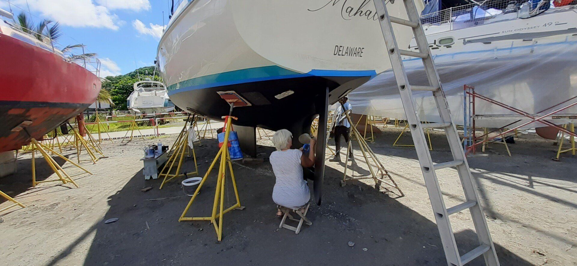 Catalina Morgan 41 Classic stern