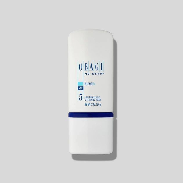 Obagi Nu-Derm facial moisturizer bottle on a light gray background