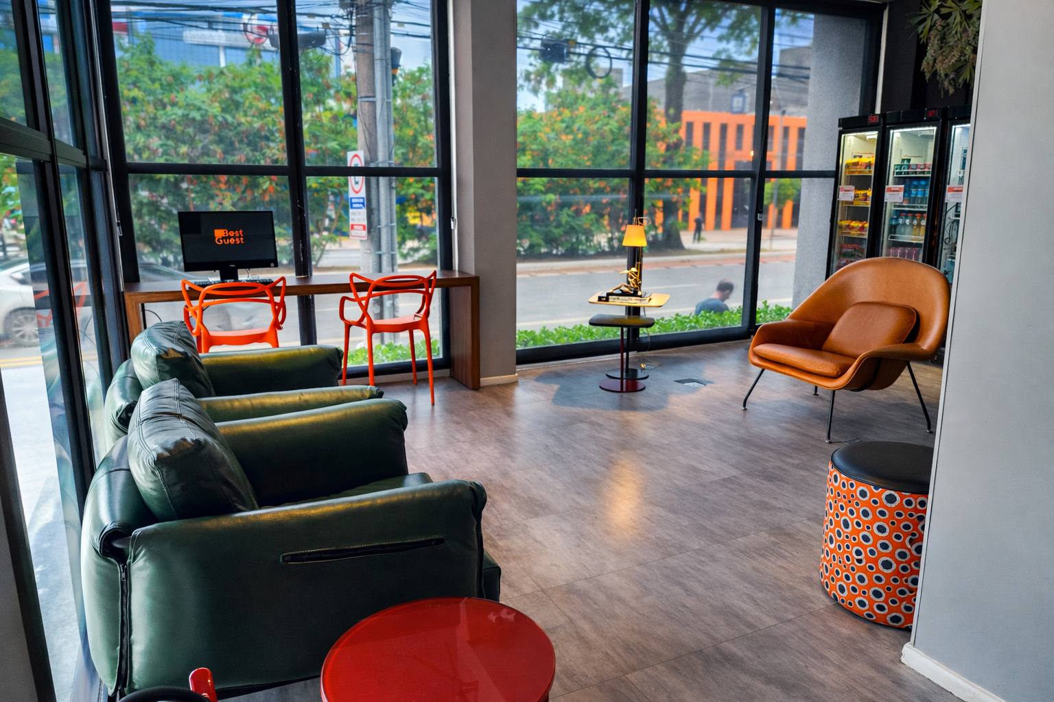 lobby da recepção