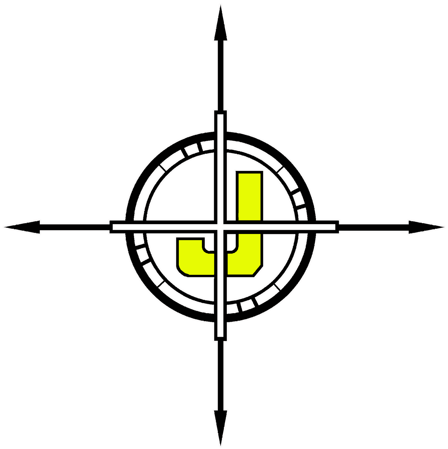 A yellow letter 