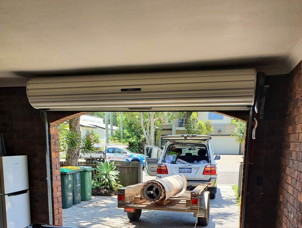 Installation Roller Door — Garage Door Repairs in Marcoola QLD