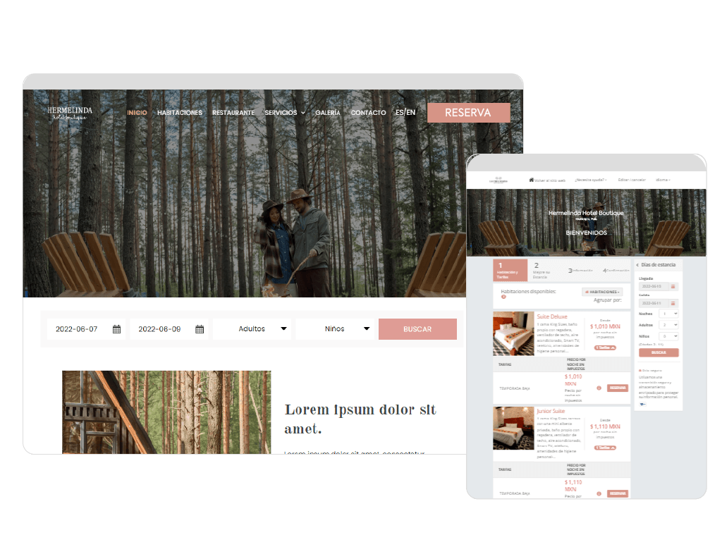 Sitio Web para Hoteles