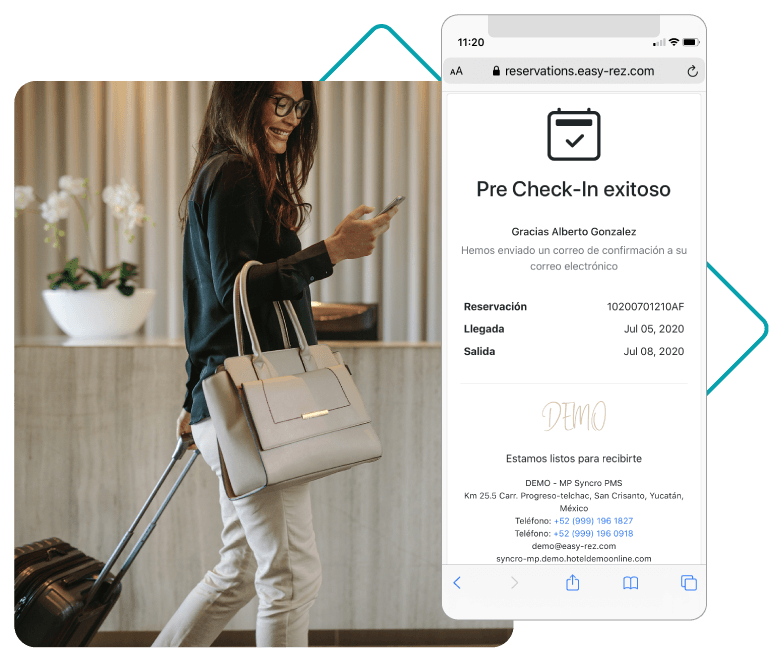 Pre Check-In en linea