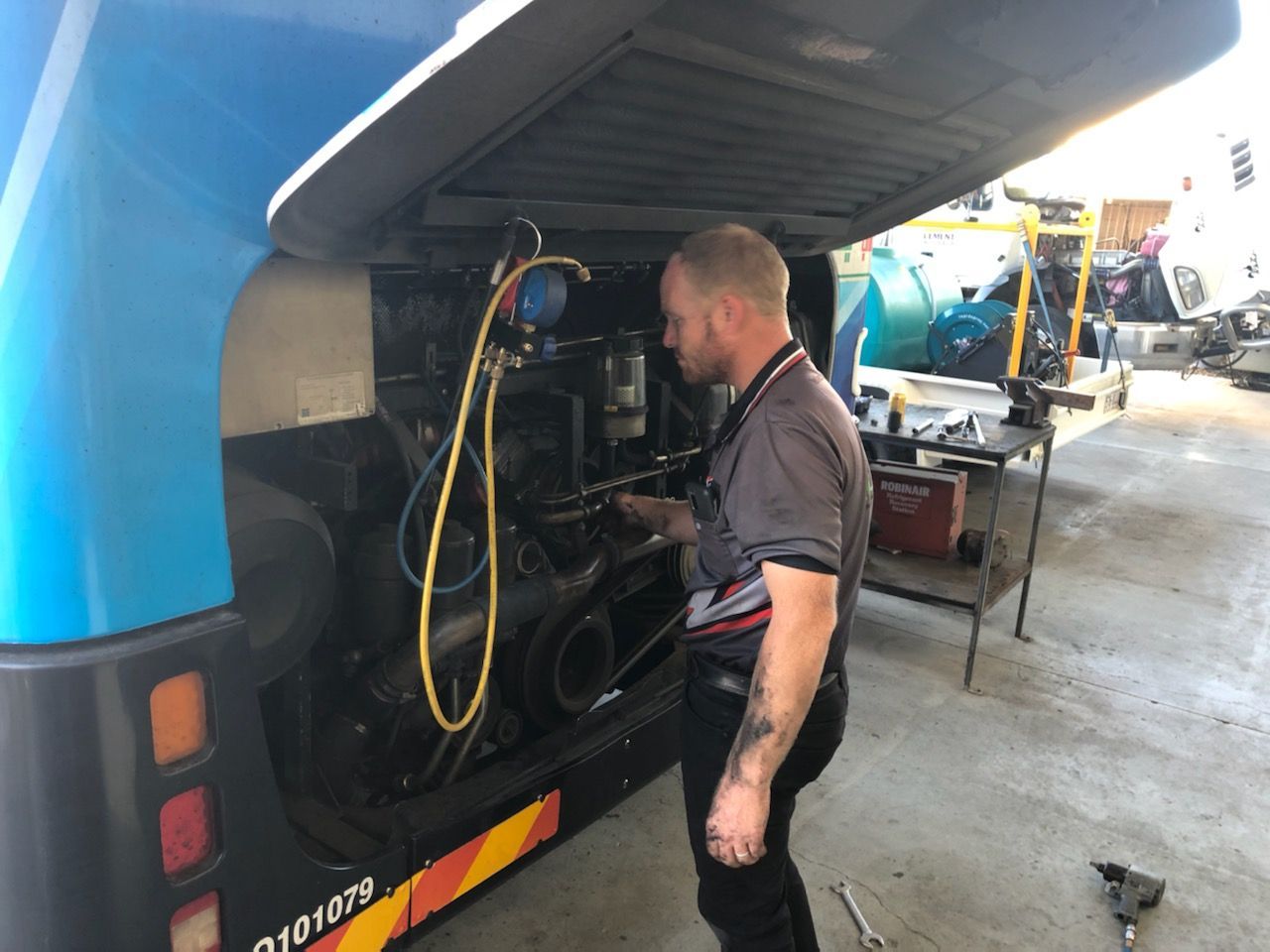 Checking Vehicle Air Condition — Townsville, QLD — Leslie's Auto Electrical & Air-Conditioning Checking Vehicle Air Condition — Townsville, QLD — Leslie's Auto Electrical & Air-Conditioning
