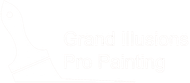 Faint white text logo with a curved line on a white background