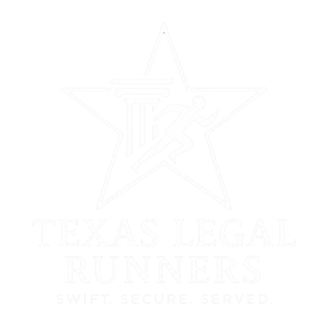 Texas Legal Runners Logo Texas Legal Runners Logo