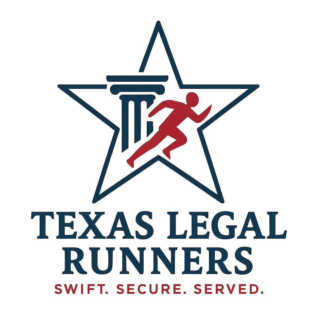 Texas Legal Runners Logo Texas Legal Runners Logo